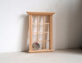 1:12 Dollhouse Casement Window Panel DIY Miniature Unfinished Wooden Window Frame (back trim sold separately) - I021