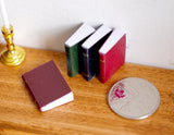 Dollhouse Supplies Miniature Book 4 pcs , 1:12 Scale (Can open) C035