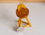 1:12 Dollhouse Supplies miniature furniture wooden round bar chairs tool barstool  style miniature bar stool - D067