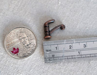 1:12 Dollhouse Faucet Miniature Single Handle Tap Spigot (Bronze) - C066