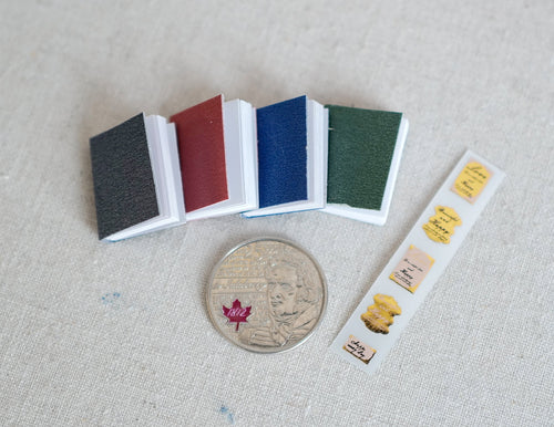 1:12 Dollhouse Supplies miniature Book set of 4 (can open) C035
