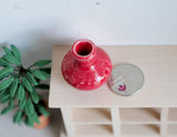 1:12 Dollhouse Supplies Miniature Ceramic Lobed Vase - B075