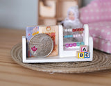 Dollhouse Supplies miniature book stand in 1 inch scale - G079