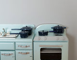 1:12 Dollhouse Supplies cooking pot cookware set of 4 A038