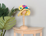 1:12 Dollhouse Miniature Cloche Hat with Hat Stand - C045