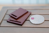Miniature Cutting Board Set of 2 , Miniature Furnishings Dollhouse Supplies Furnishing Kitchen Cutting Boards (wood) (brown) - F070