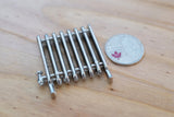 1:12 Dollhouse Supplies appliance miniature metal antique radiator heater hydronic radiant heater wall heater F029