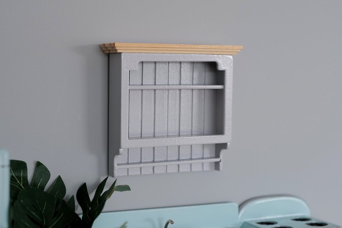 Dollhouse Supplies miniature 1:12 scale Kitchen Wood Wall Bracket, Wall rack, wall shelf D072