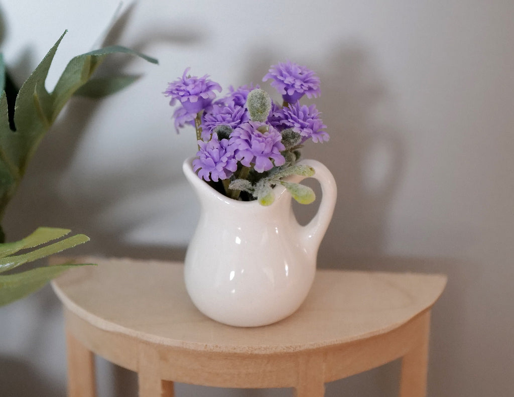 Dollhouse Supplies miniature flowers in vase dollhouse living room decoration 1 12th scale miniature - F092