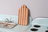 1:12 scale Dollhouse Miniature kitchen / Dollhouse Miniature Cutting Board with wall hanger - H023