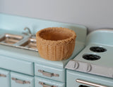 1:12 Dollhouse Supplies kitchen accessories miniature basket - D061