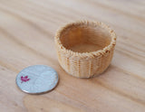 1:12 Dollhouse kitchen accessories miniature basket - D061