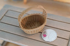 1:12 scale Dollhouse Miniature basket C022