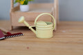 1:12 Dollhouse gardening accessories miniature metal flower watering pot with spray nozzle and handle F095