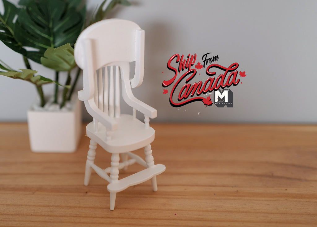 Dollhouse Supplies booster seat 1:12 scale miniature high chair - C015