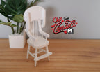 Dollhouse Supplies booster seat 1:12 scale miniature high chair - C015