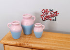 1:12 Dollhouse Stoneware Jugs Crocks Set of 3 1" Scale Miniature Stoneware Jugs - B104