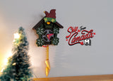 1:12 Dollhouse Supplies Miniature Wooden Cuckoo Wall Clock - B052