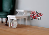 1:12 scale Dollhouse Supplies miniature living room coffee table D044