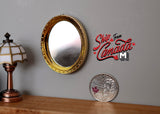 1:12 Dollhouse Supplies Miniature Oval Mirror and Frame - A082