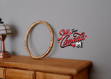 1:12 Dollhouse Supplies Miniature Oval Picture Frame - B054