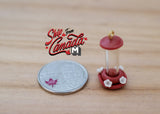 1:12 scale Miniature Dollhouse Humming Bird Feeder - H046