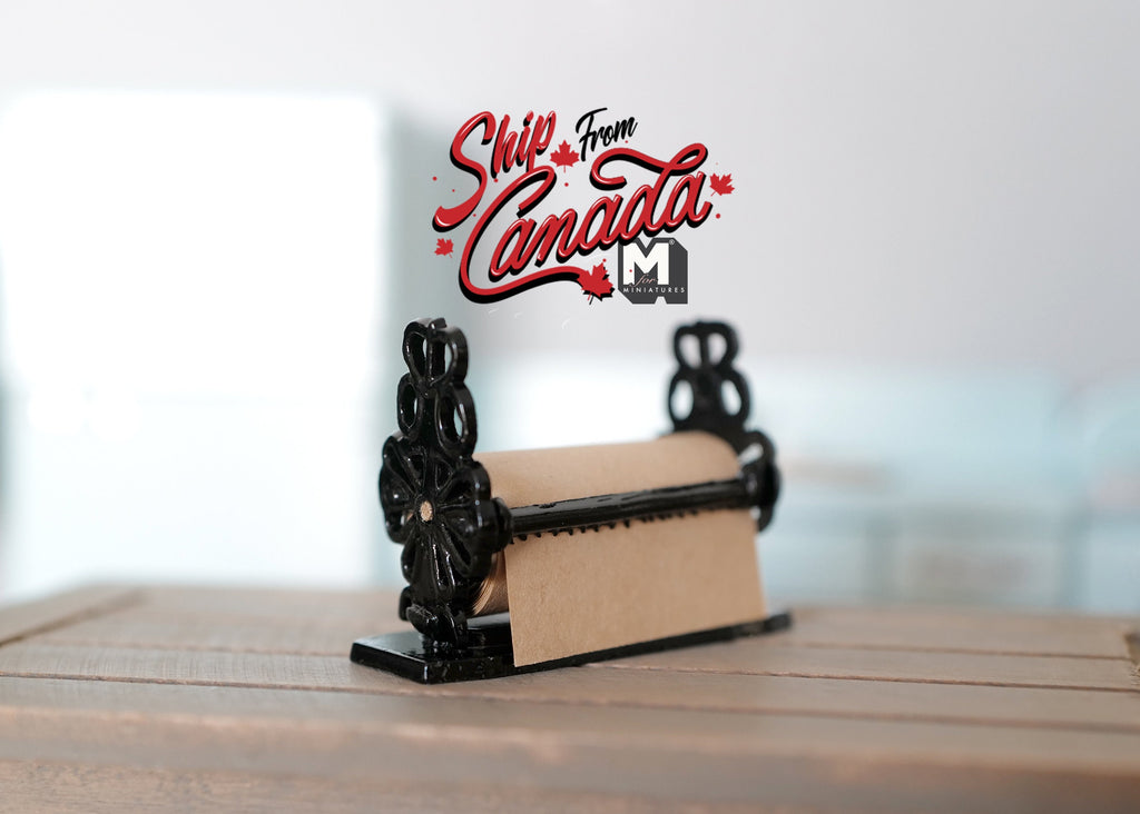 1:12th scale Dollhouse miniatures Paper Dispenser - H022