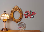 1:12 Scale Miniature Ornate Oval Photo Frame, 1-15/16 inch tall, DIY Dollhouse Supply (gold) (small)