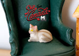 1:12 Dollhouse Miniature cat kitten 1 12th pet C048