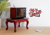Dollhouse Supplies Miniature television 1:12 Scale Dolls House Miniature TV - H036