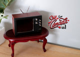 Dollhouse Supplies Miniature television 1:12 Scale Dolls House Miniature TV - H036