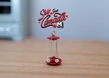 1:12 scale Miniature Dollhouse Supplies Humming Bird Feeder - H046