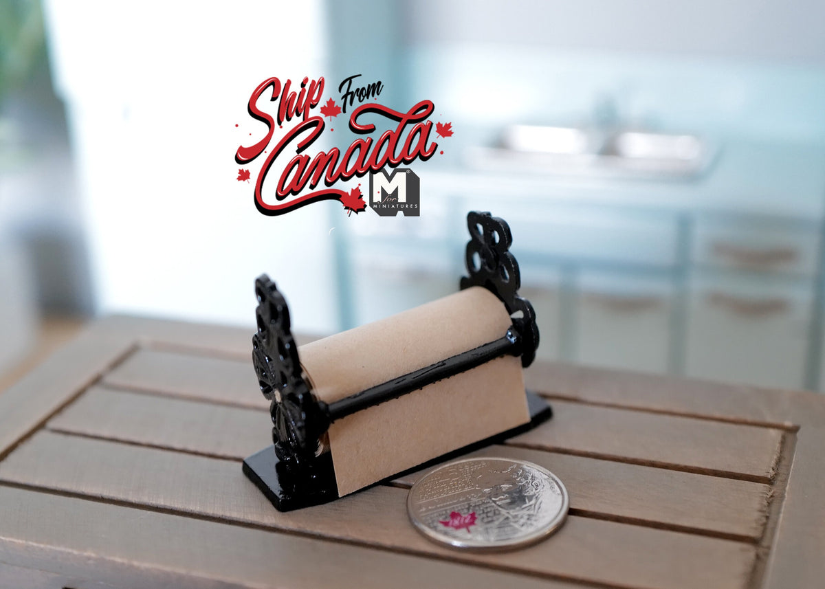 1:12th scale Dollhouse miniatures Paper Dispenser - H022