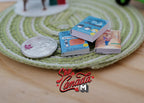 Livres d'images miniatures pour enfants à l'échelle 1:12, lot de 3, 2,2 cm de long, fournitures pour maison de poupée DIY (peuvent s'ouvrir)