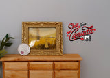 Dollhouse Miniature paint  frame dolls house photo 1 12th scale miniature