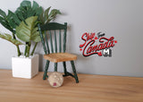 Dollhouse wooden chair dolls house wood chair 1:12 miniature - D022