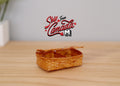 1:12 Scale Miniature Rattan Picnic Basket with Hinged Lid, 2-3/16 inch long, DIY Dollhouse Supply
