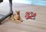 1:12 Dollhouse Supplies Miniature Puppy Dog - C048