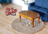 Dollhouse Supplies couch armchair doll house twin double with Coffee Table dollhouse furniture living room table 1 12th scale - K043