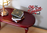 1:12 Dollhouse Supplies living room decoration miniature hardcover book set of 3 - C039