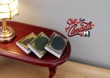 1:12 Dollhouse Supplies miniature hardcover book set of 3 - C039