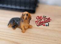 1:12 Dollhouse Miniature dog 1 12th pet - C054