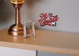 Miniature Small Rectangular Metal Photo Frame - B053