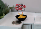 Tempura miniature japonaise à l'échelle 1:6, 3 cm de large, fourniture pour maison de poupée à faire soi-même