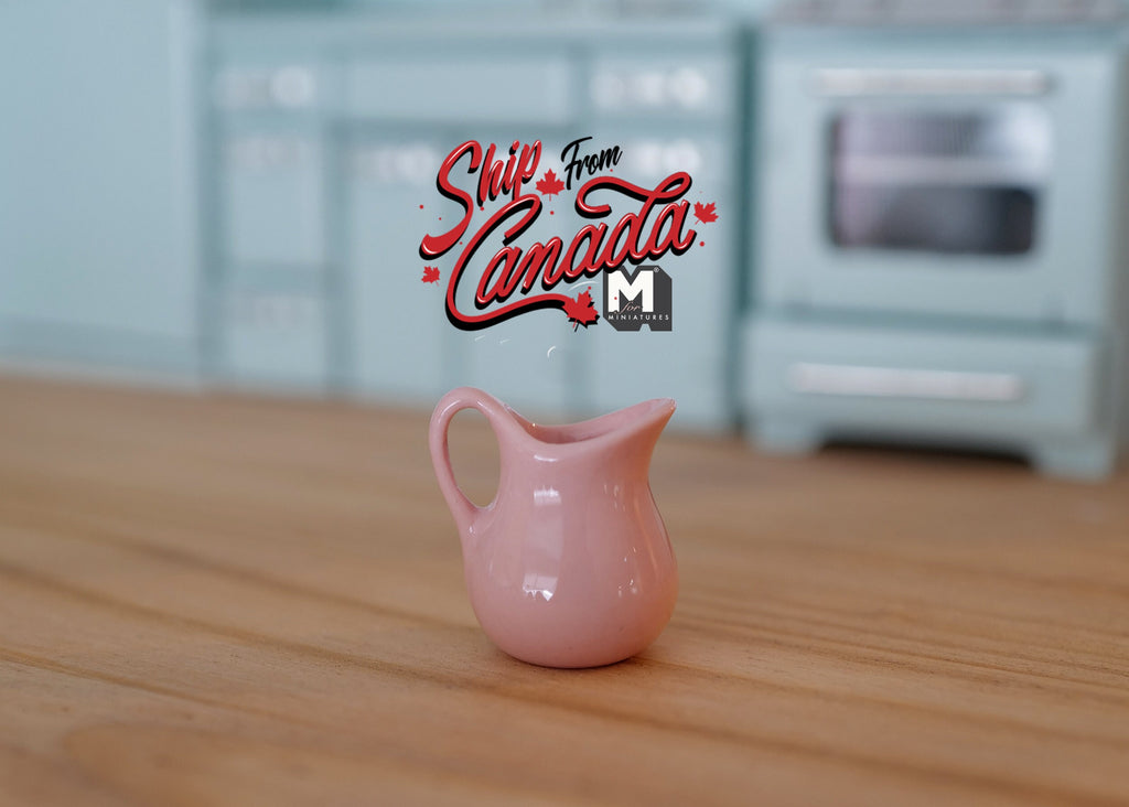 1:12 Dollhouse Supplies Miniature Accessory / Porcelain Water Jug - A026