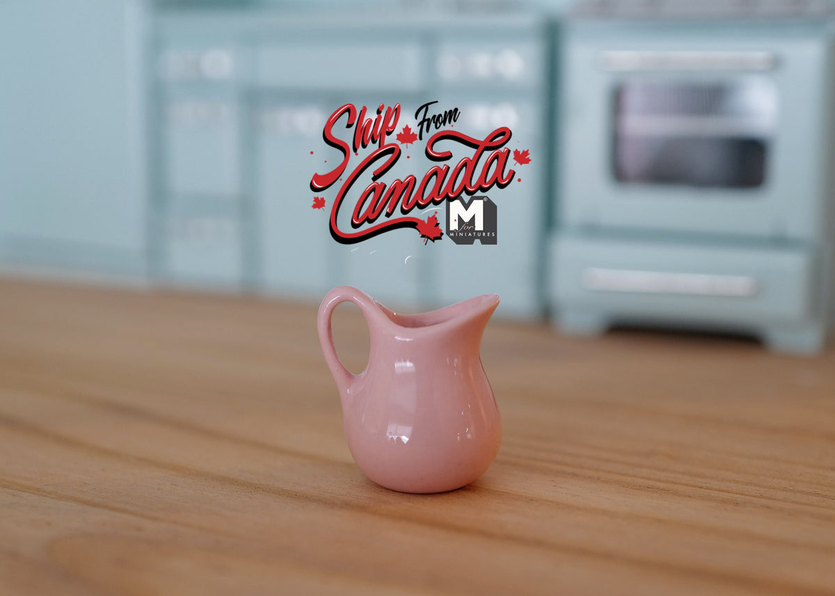 1:12 Dollhouse Supplies Miniature Accessory / Porcelain Water Jug - A026