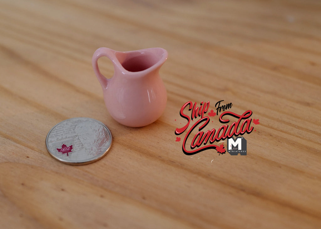 1:12 Dollhouse Supplies Miniature Accessory / Porcelain Water Jug - A026