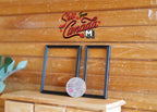 1:12 Scale Miniature Metal Picture Frames, Set of 2, 2-3/8 inch tall, DIY Dollhouse Supply (black)