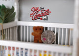 Dollhouse Supplies Miniature Bear Doll 1 inch tall (flocked skin) (brown) - G038
