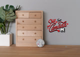 1:12 Dollhouse miniature unpainted unfinished 6-drawer chest, Dollhouse Furniture drawer chest, 1/12th scale dresses - H011